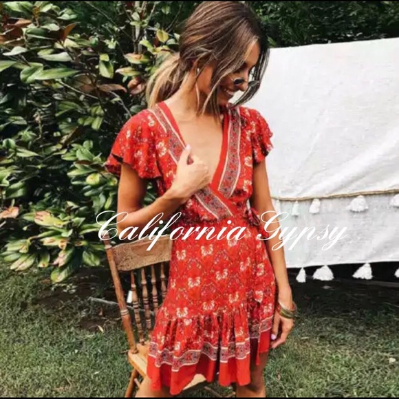 UNBRANDED Dresses & Skirts - Wrap Mini Dress